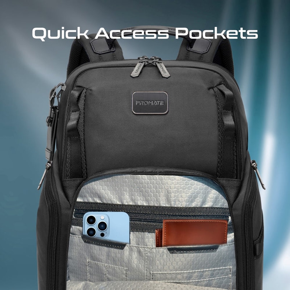 Rucsac laptop PROMATE ORACLE , 15.6", negru