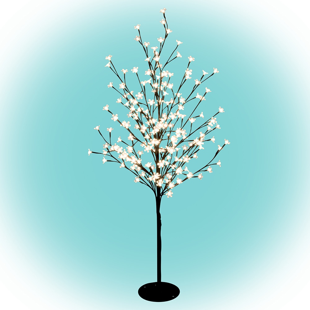Decoratiune cires inflorit HOME CBT 200, 200 led-uri, 1.5m, negru