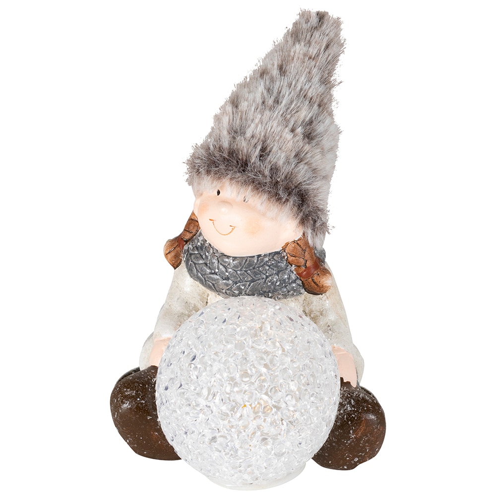 Decor ceramic HOME KDC 28, LED, gri