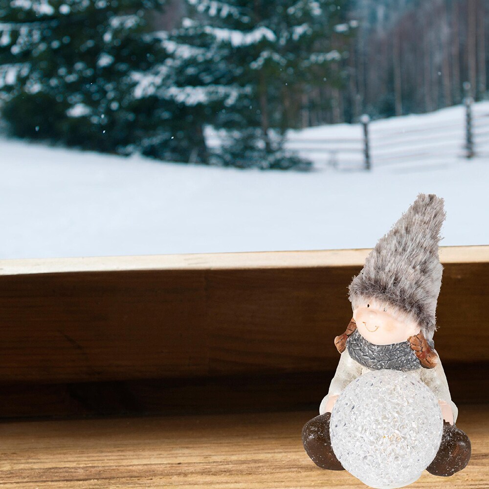 Decor ceramic HOME KDC 28, LED, gri