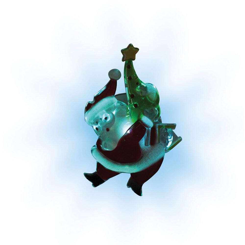 Decor fereastra HOME KID 323, autoadeziv, LED, rosu