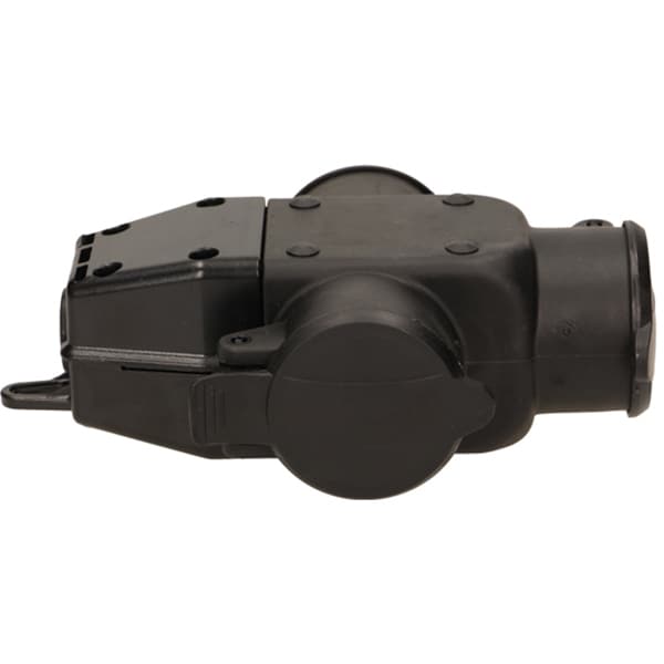 Priza de exterior ORNO OR-AE-1346 (GS), 3 prize, IP44, negru