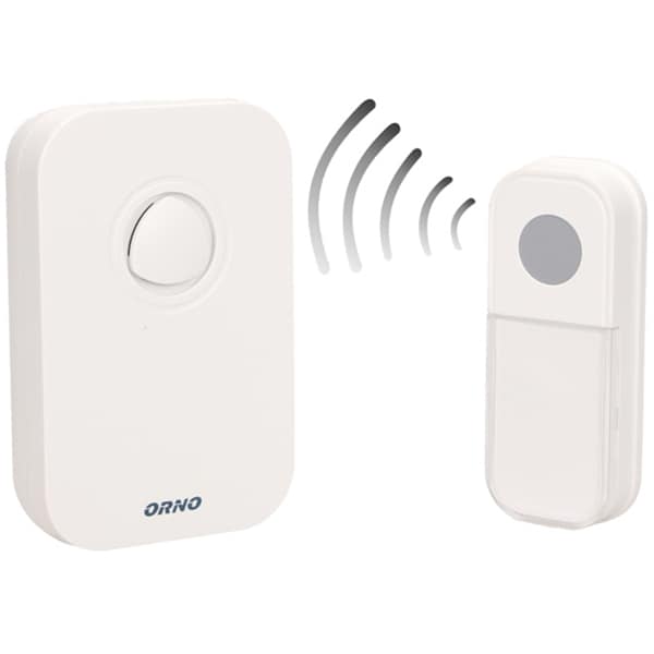 Sonerie Wireless ORNO OR-DB-KF-134,100m, alb