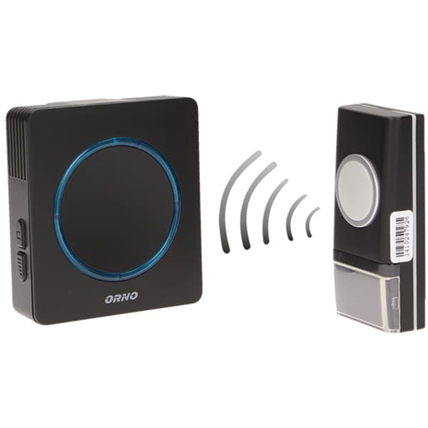 Sonerie Wireless ORNO OR-DB-YK-118,100m, negru-gri
