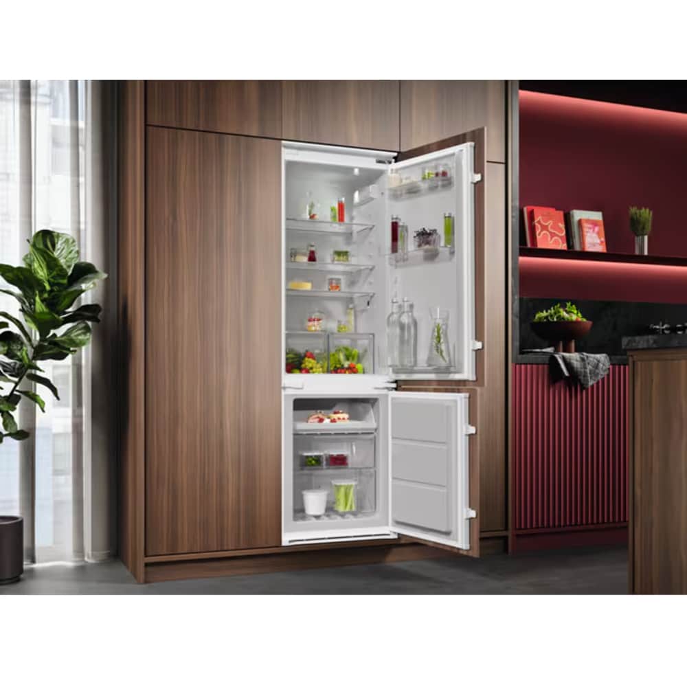 Combina frigorifica incorporabila AEG OSC7N181ES, No Frost, 257 l, H 177.2 cm, Clasa E