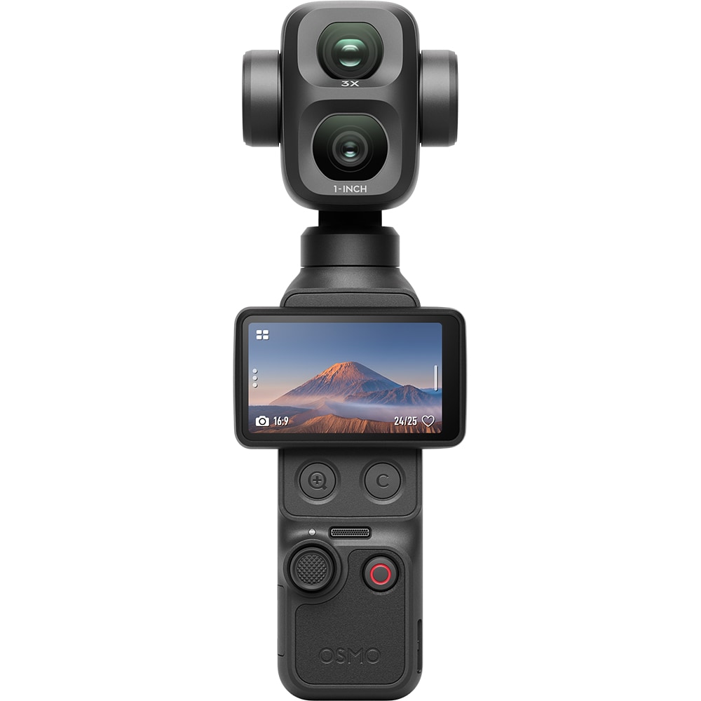 Camera de actiune DJI Osmo Pocket 4P Standard Combo, 4K, Wi-Fi, negru