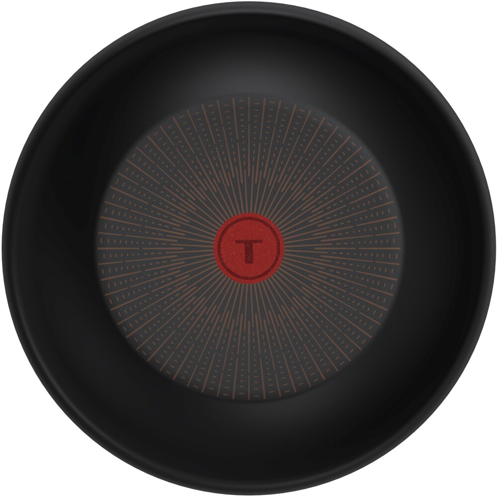 Tigaie Wok TEFAL Ingenio Excellence P0001924, aluminiu, 28cm, negru