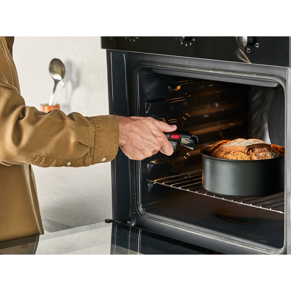 Set vase TEFAL Ingenio Excellence P0079002, 4 piese, 16-20 cm, aluminiu, negru