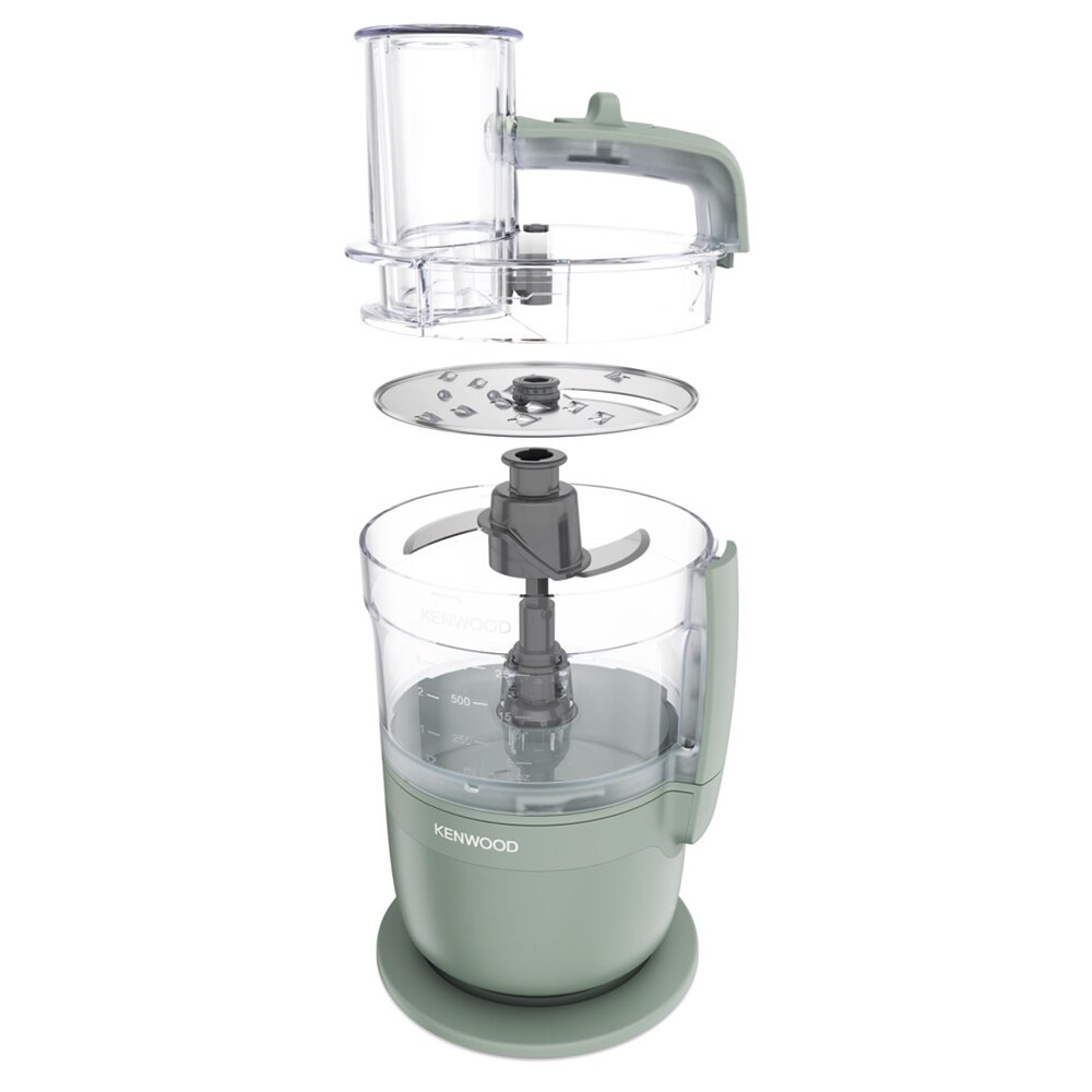 Robot de bucatarie KENWOOD MultiPro Go MultiPro Go FDP23.140GR, vas 1.3l, 650W, 2 trepte viteza, verde
