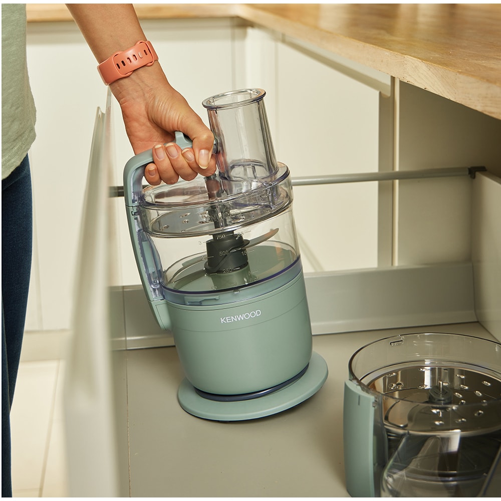 Robot de bucatarie KENWOOD MultiPro Go MultiPro Go FDP23.140GR, vas 1.3l, 650W, 2 trepte viteza, verde