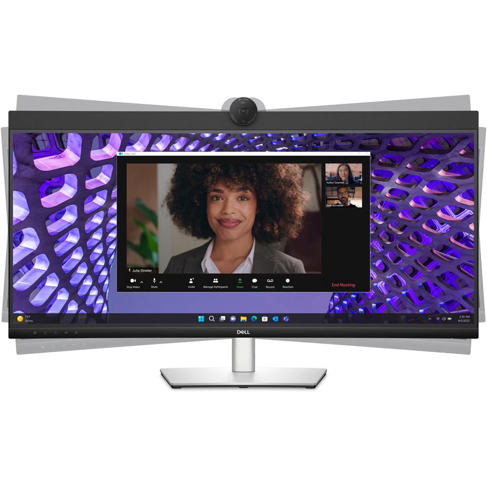 Monitor LED IPS Dell Pro P2424HEB, 23.8", Full HD, 60Hz, USB-C, ComfortView Plus, negru