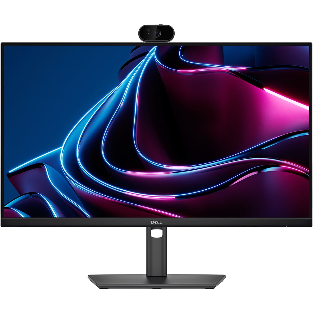 Monitor LED IPS DELL P2426HEV, 23.8", Full HD, 120Hz, webcam, pivot, negru