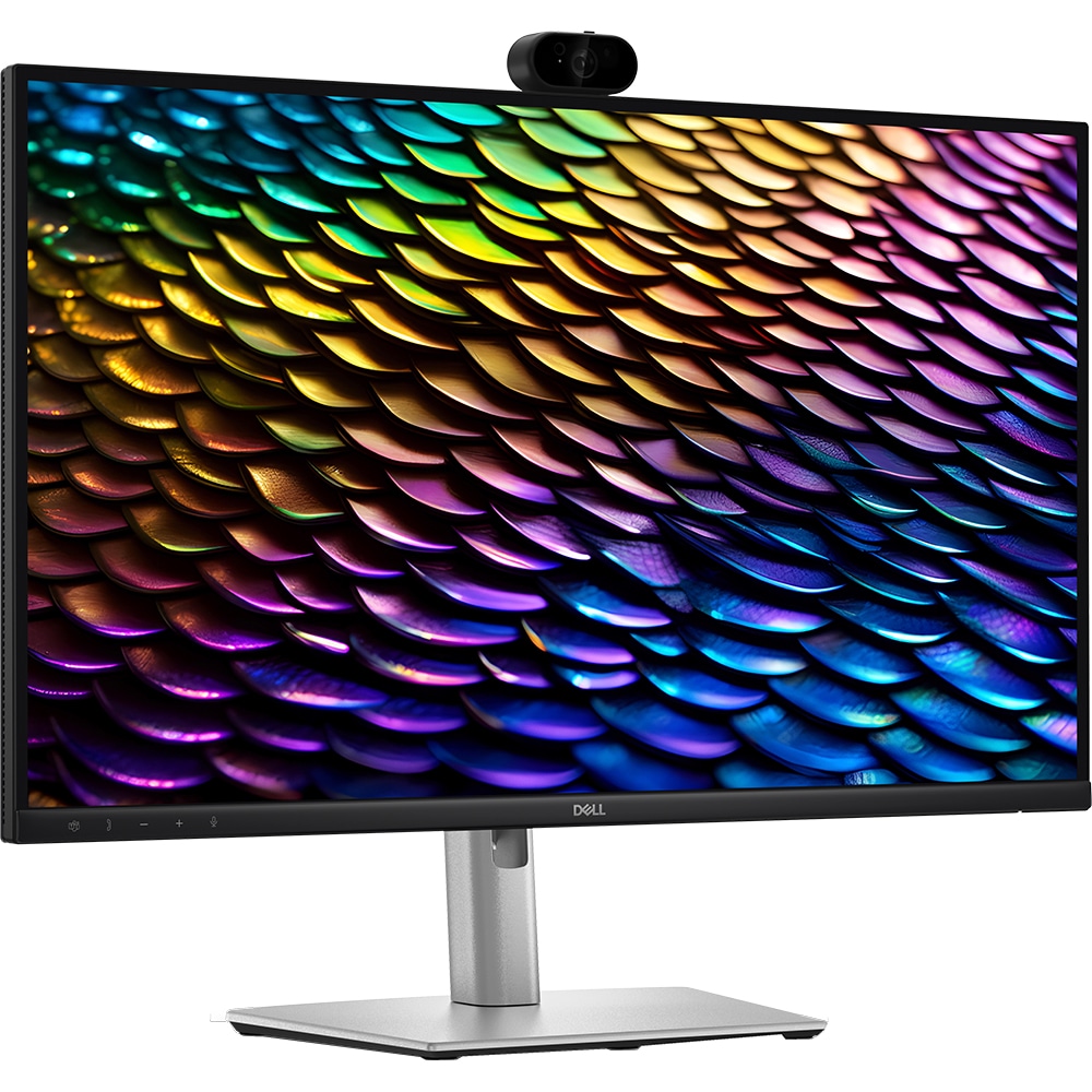 Monitor LED IPS DELL P2726DEB, 27", QHD, 100Hz, webcam, boxe, pivot, negru