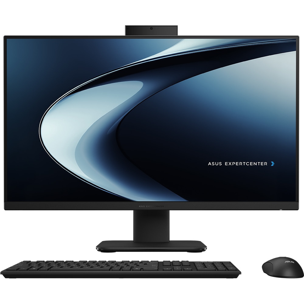 Sistem All in One ASUS P470VAK-BPE5480, Intel Core 5 210H pana la 4.8GHz, 27" Full HD, 16GB, SSD 512GB, Intel UHD Graphics, Free Dos, negru