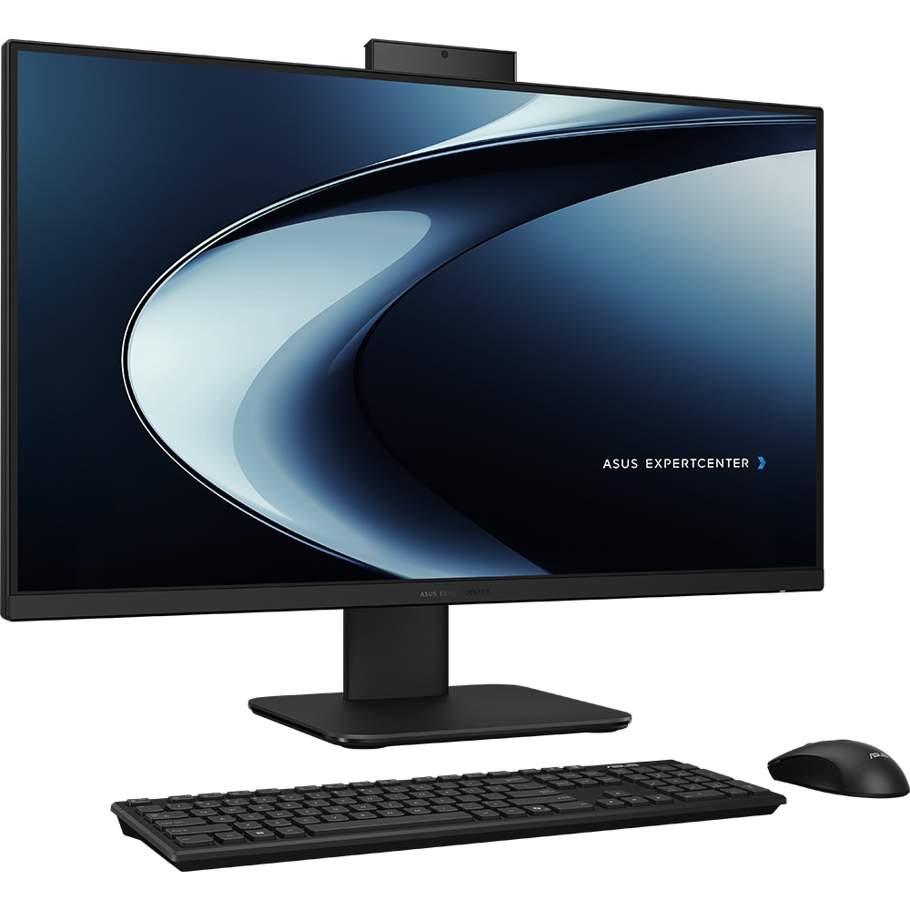 Sistem All in One ASUS P470VAK-BPE5480, Intel Core 5 210H pana la 4.8GHz, 27" Full HD, 16GB, SSD 512GB, Intel UHD Graphics, Free Dos, negru