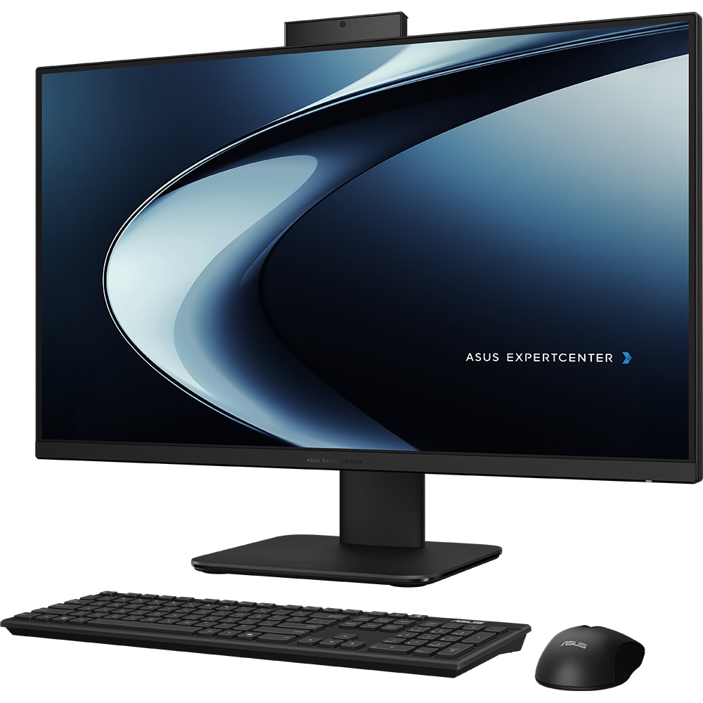 Sistem All in One ASUS P470VAK-BPE5480, Intel Core 5 210H pana la 4.8GHz, 27" Full HD, 16GB, SSD 512GB, Intel UHD Graphics, Free Dos, negru