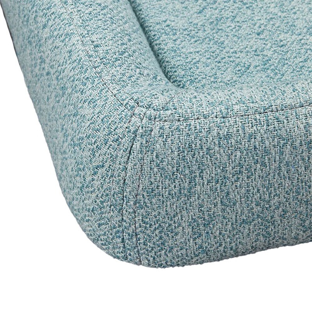 Pat pisici PETKIT Four Season L, spuma cu memorie, 89 x 67 x 14.5 cm, albastru deschis