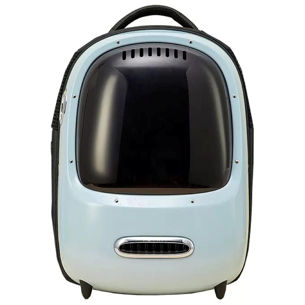 Rucsac transport animale de companie PETKIT Cat Travel, Hublou, plastic, 33 x 30 x 45 cm, albastru