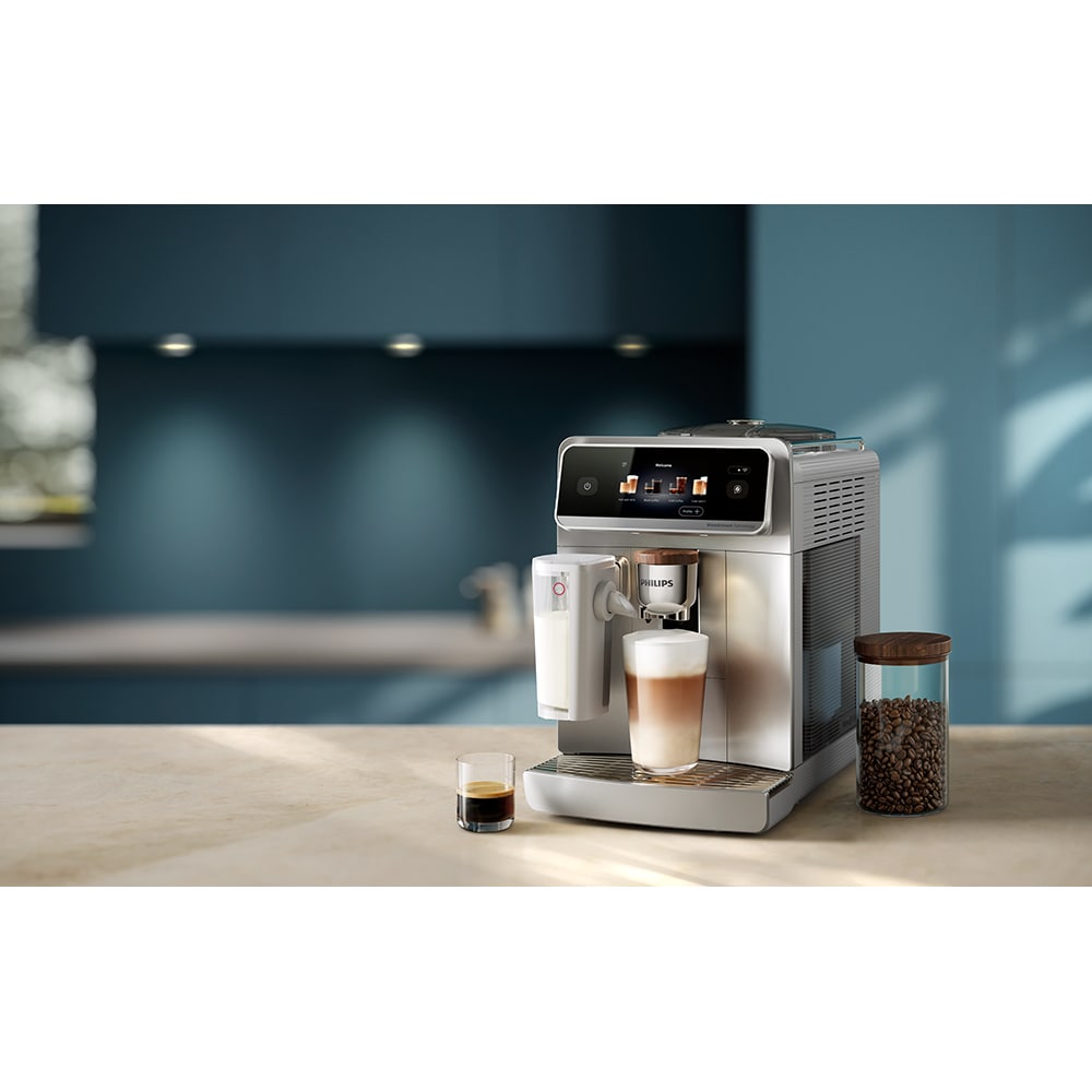 Espressor automat PHILIPS Cafe Aromis Seria 8000 EP8757/20, 1.9l, 1500W, 15 bar, argintiu