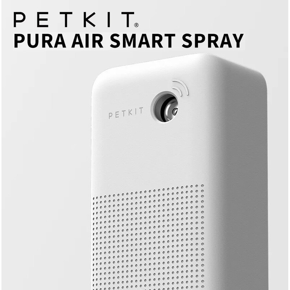 Difuzor litiera PETKIT Smart Spray, plastic, 15 x 6 x 4 cm, alb