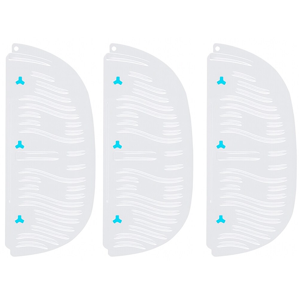 Capac protectie litiera PETKIT Pura Max, PET, 15 x 8 x 2 cm, 3 bucati, alb