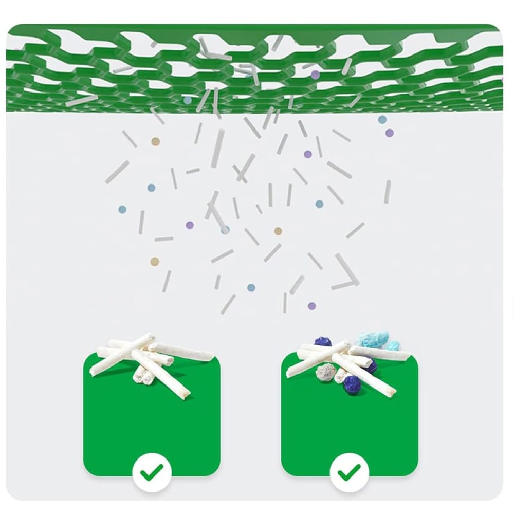 Set accesorii curatare litiera PETKIT Magnetic, plastic, 44 x 21 x 5 cm, verde