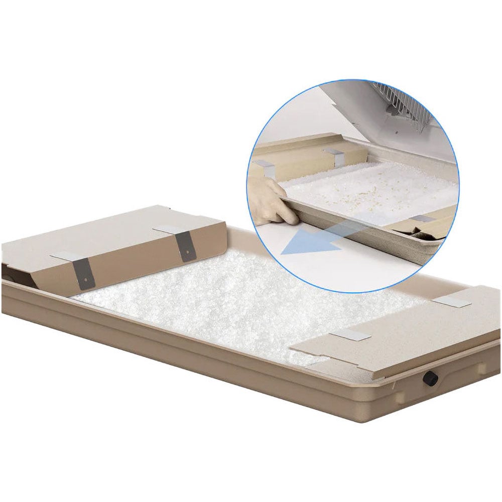 Litiera descoperita PETKIT T7 Purobot Crystal Duo, Smart, ABS, 82 x 51 x 33.5 cm, alb