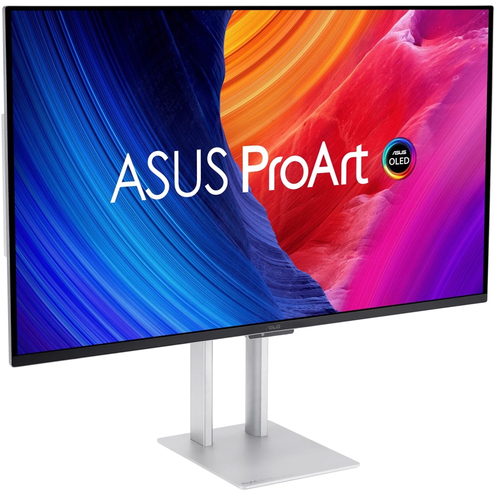 Monitor QD-OLED ASUS ProArt PA32UCDM, 31.5", 4K UHD, 240Hz, HDR10, Flicker free, boxe, pivot, negru-gri