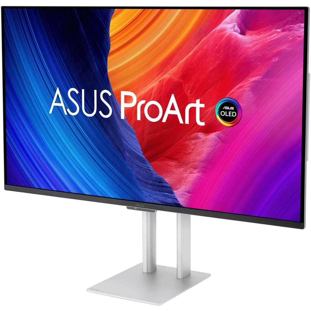 Monitor QD-OLED ASUS ProArt PA32UCDM, 31.5", 4K UHD, 240Hz, HDR10, Flicker free, boxe, pivot, negru-gri