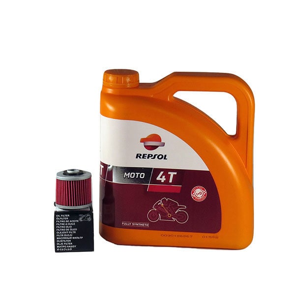 Kit schimb ulei REPSOL SINTETICO 10W40, BMW G 650, 2006->2015