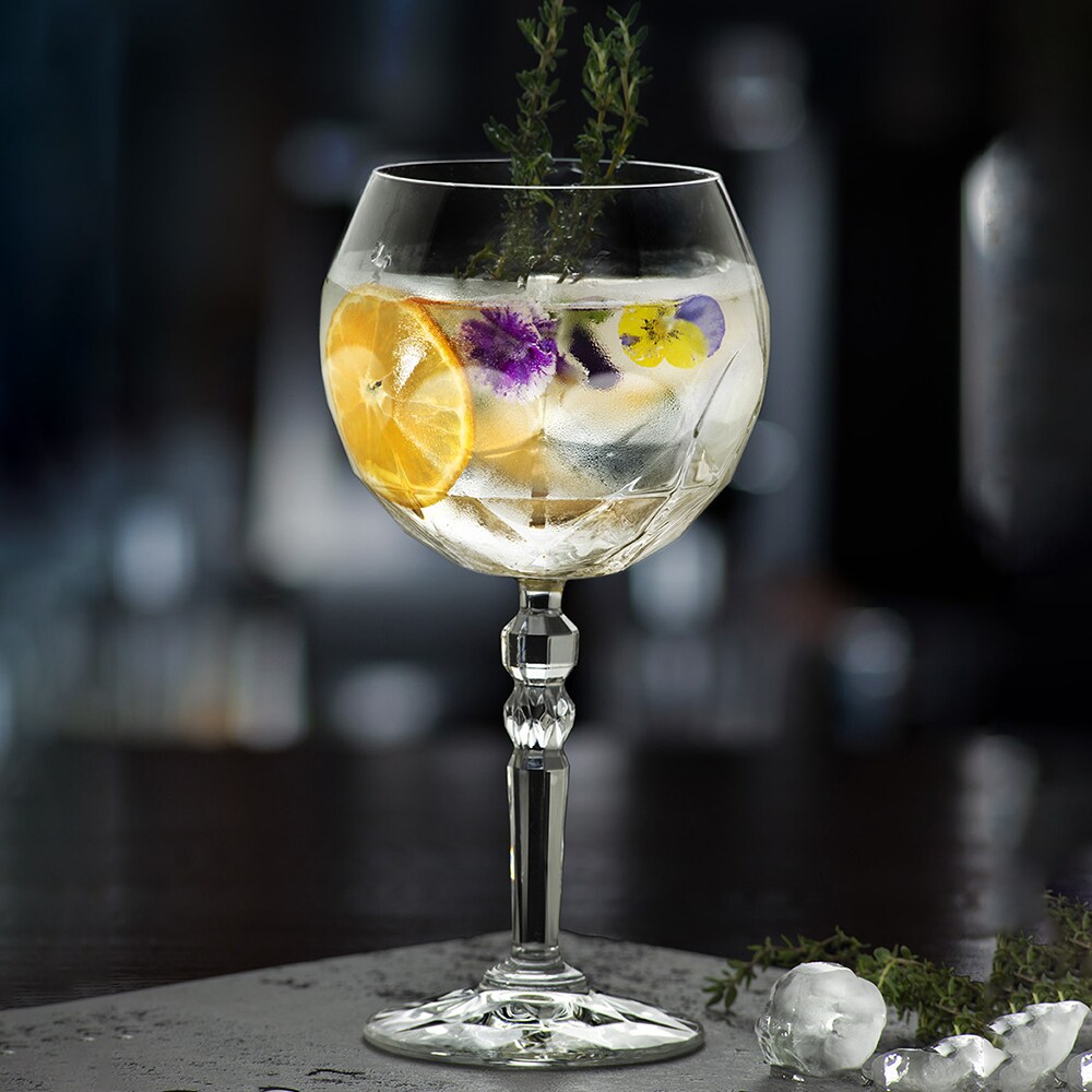 Set pahare gin RCR CRISTALLERIA Alkemist, 6 piese, 580 ml, sticla