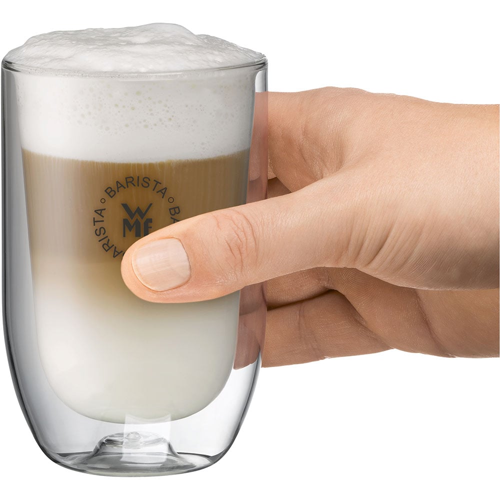 Set pahare WMF Barista Latte Macchiato, 2 piese, 280 ml, sticla
