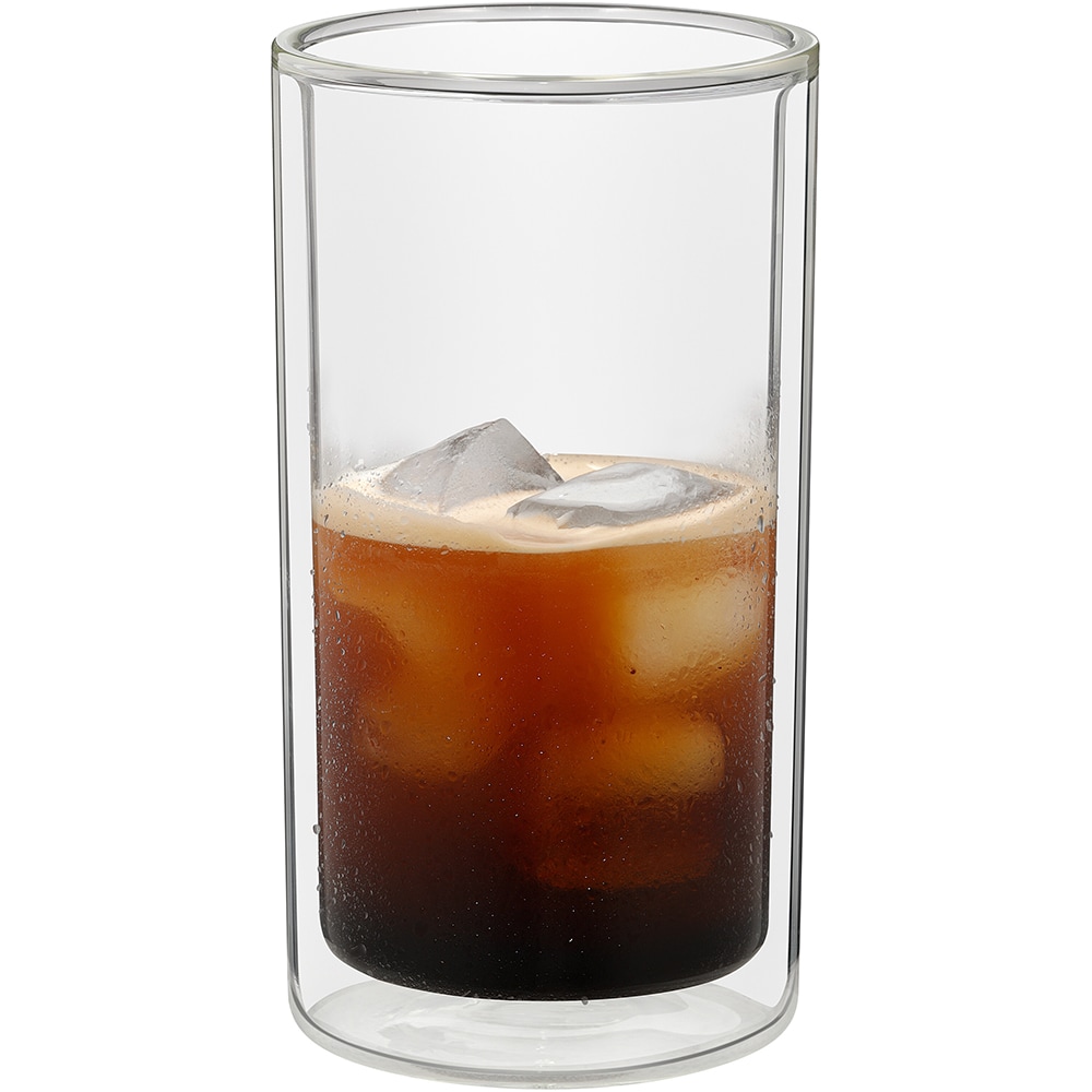 Set pahare DELONGHI Cold Brew, 2 piese, 300 ml, sticla