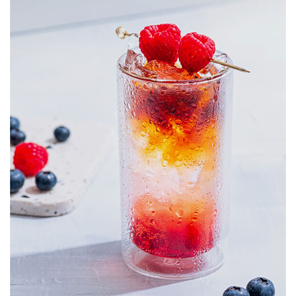 Set pahare DELONGHI Cold Brew, 2 piese, 300 ml, sticla