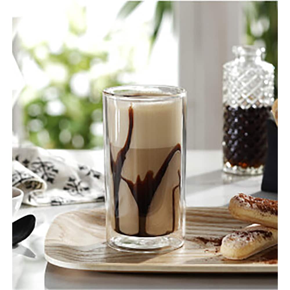 Set pahare DELONGHI Cold Brew, 2 piese, 300 ml, sticla