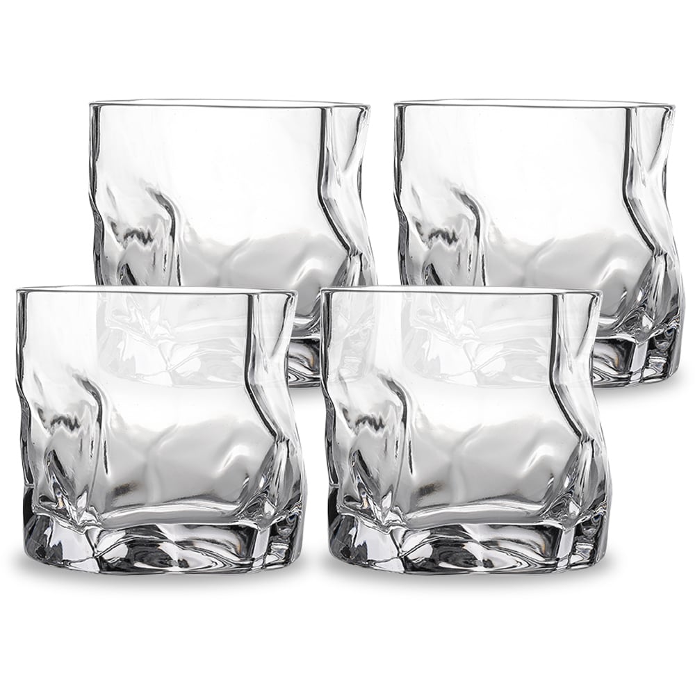 Set pahare whisky MYRIA MC4020, 4 piese, 270 ml, sticla