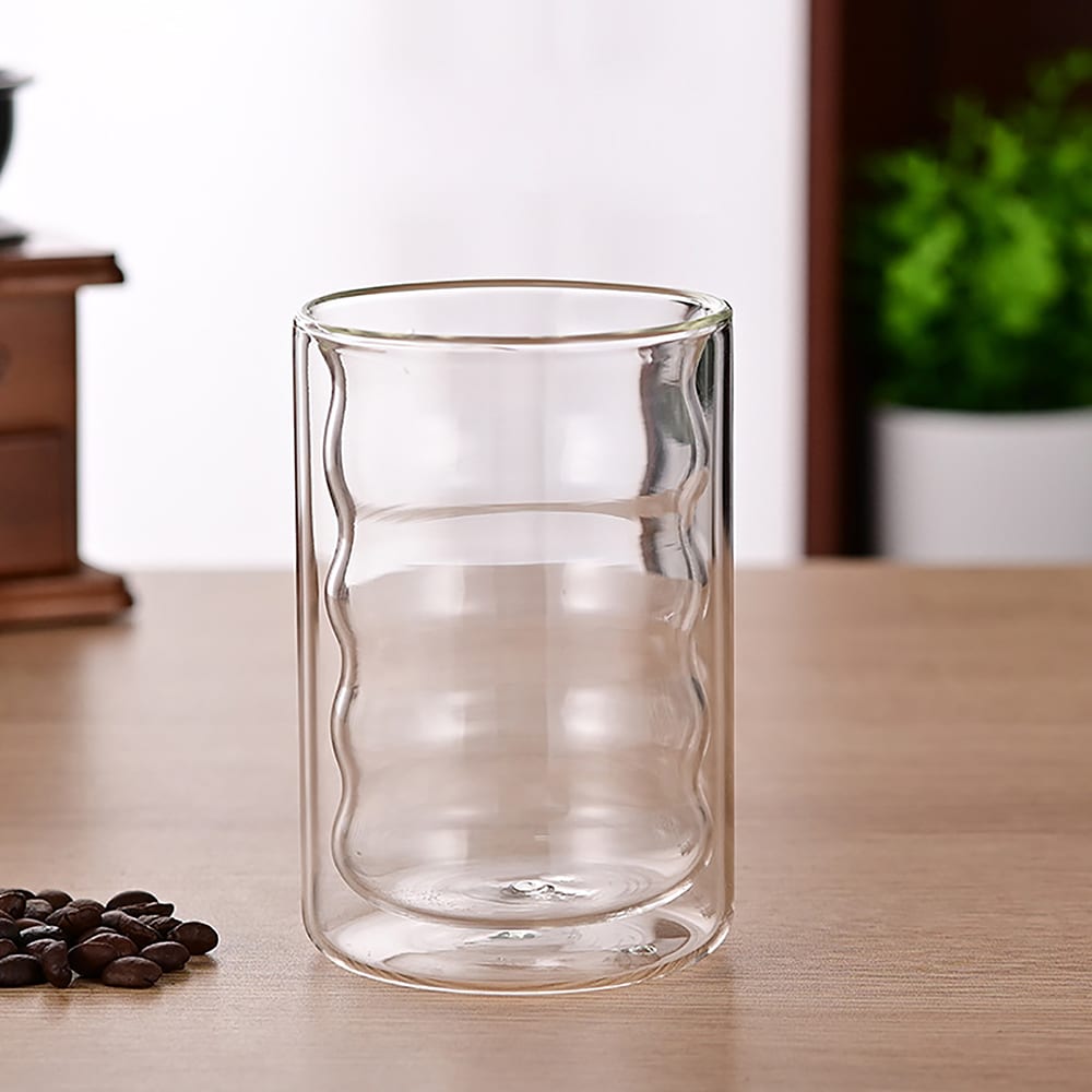 Set pahare perete dublu MYRIA MC4047, 4 piese, 350 ml, sticla