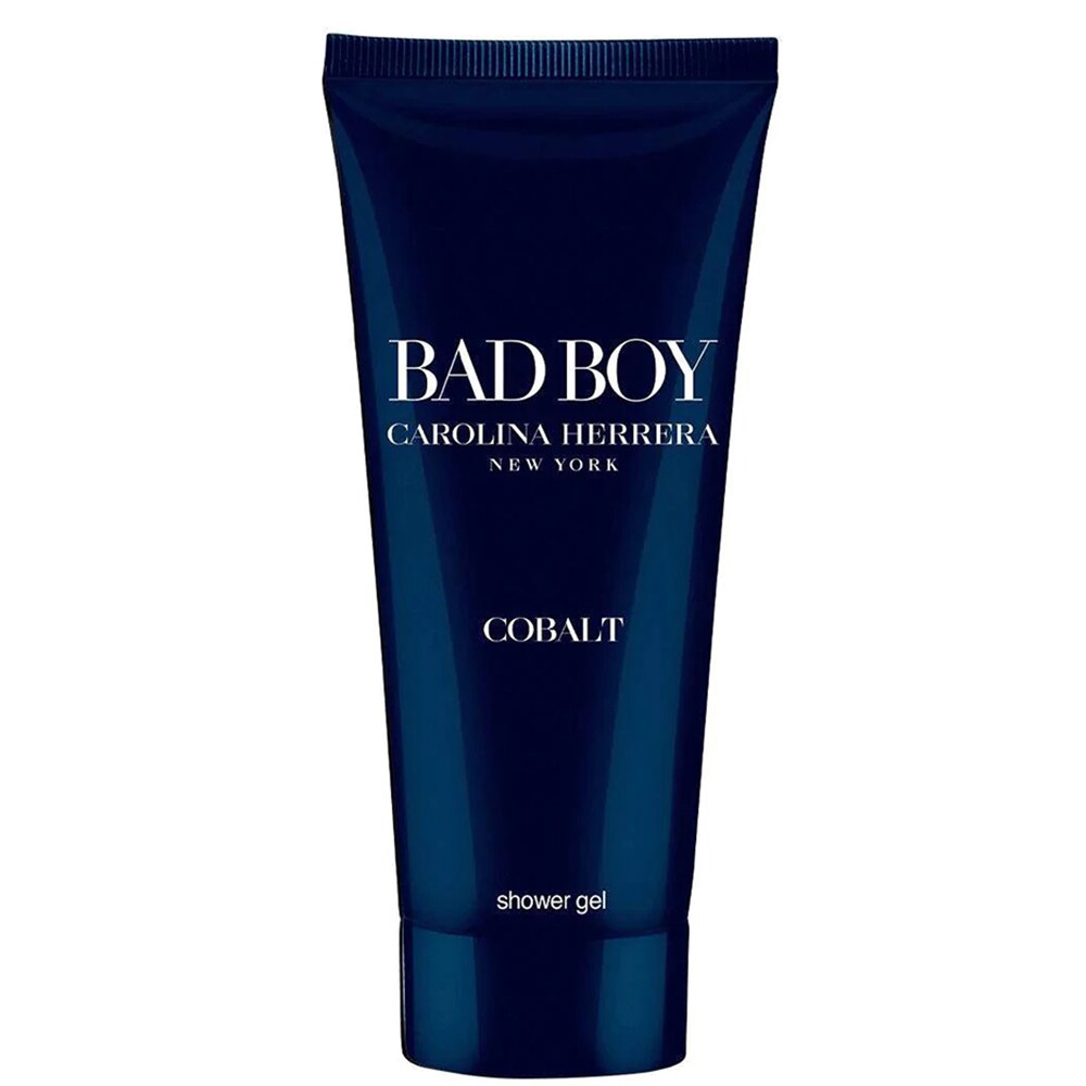Set cadou CAROLINA HERRERA Bad Boy Cobalt: Apa de parfum, 100ml + Gel de dus, 100ml