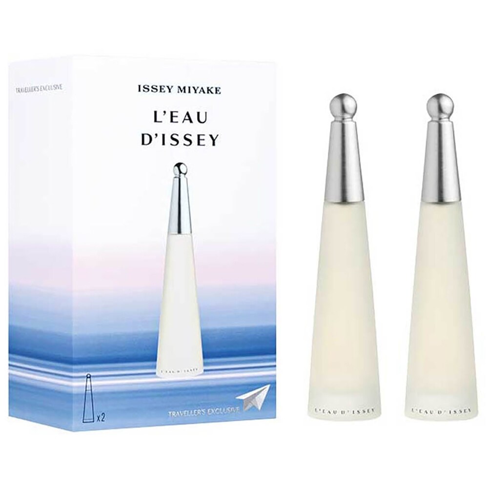 Set ingrijire corp ISSEY MIYAKE L'Eau D'Issey: Apa de toaleta, 2 bucati, 25ml