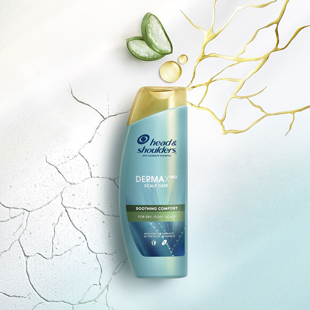 Set ingrijire par HEAD&SHOULDERS Derma X Pro: Sampon anti-matreata, 300ml + Balsam de par calmant, 220ml + Balsam de par anti-matreata, 145ml