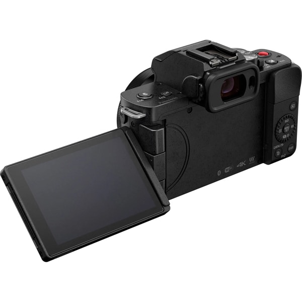 Aparat foto Mirrorless PANASONIC Lumix DC-G100, Vlogging, 20 MP,  4K, Obiectiv Lumix 12-32/f:3,5-5,6