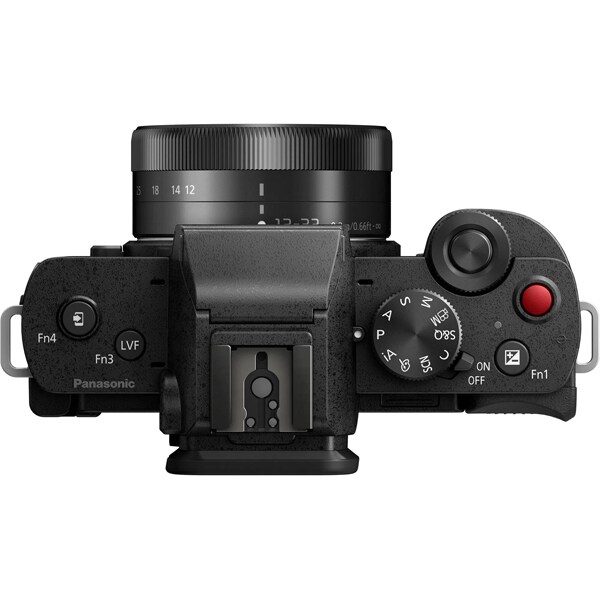 Aparat foto Mirrorless PANASONIC Lumix DC-G100, Vlogging, 20 MP,  4K, Obiectiv Lumix 12-32/f:3,5-5,6