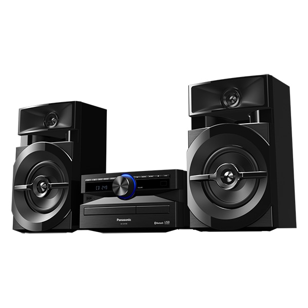 Minisistem audio PANASONIC SC-UX100EK, 300W, Bluetooth, USB, CD, Radio FM, negru