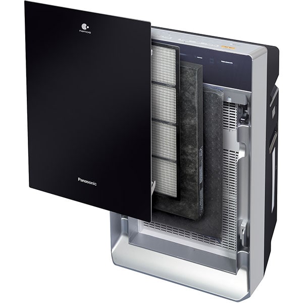 Purificator aer PANASONIC F-VXR70G-K, 3 trepte viteza, Hepa, Umidificare, negru-antracit