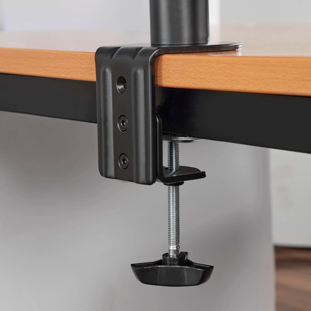 Suport monitor birou HAMA Full Motion 118494, 13-35", 2 monitoare, reglabil, 15Kg