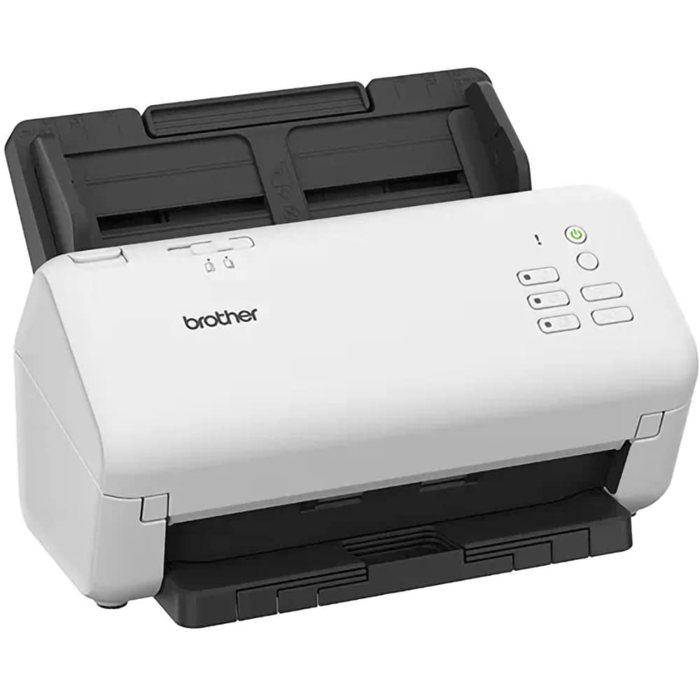 Scaner BROTHER ADS-4300N, A4, USB, Retea, alb