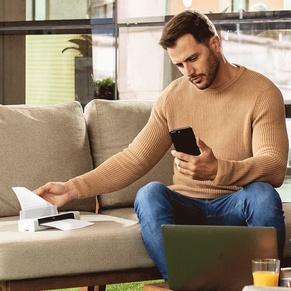 Scaner BROTHER DS-940DW, A4, USB, alb