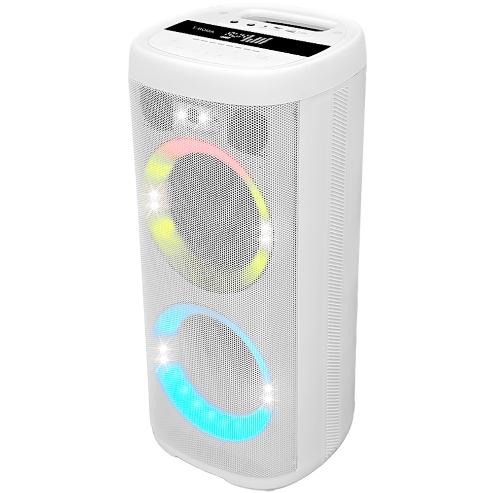 Boxa portabila E-BODA Party 250 Pro, Bluetooth, USB, alb