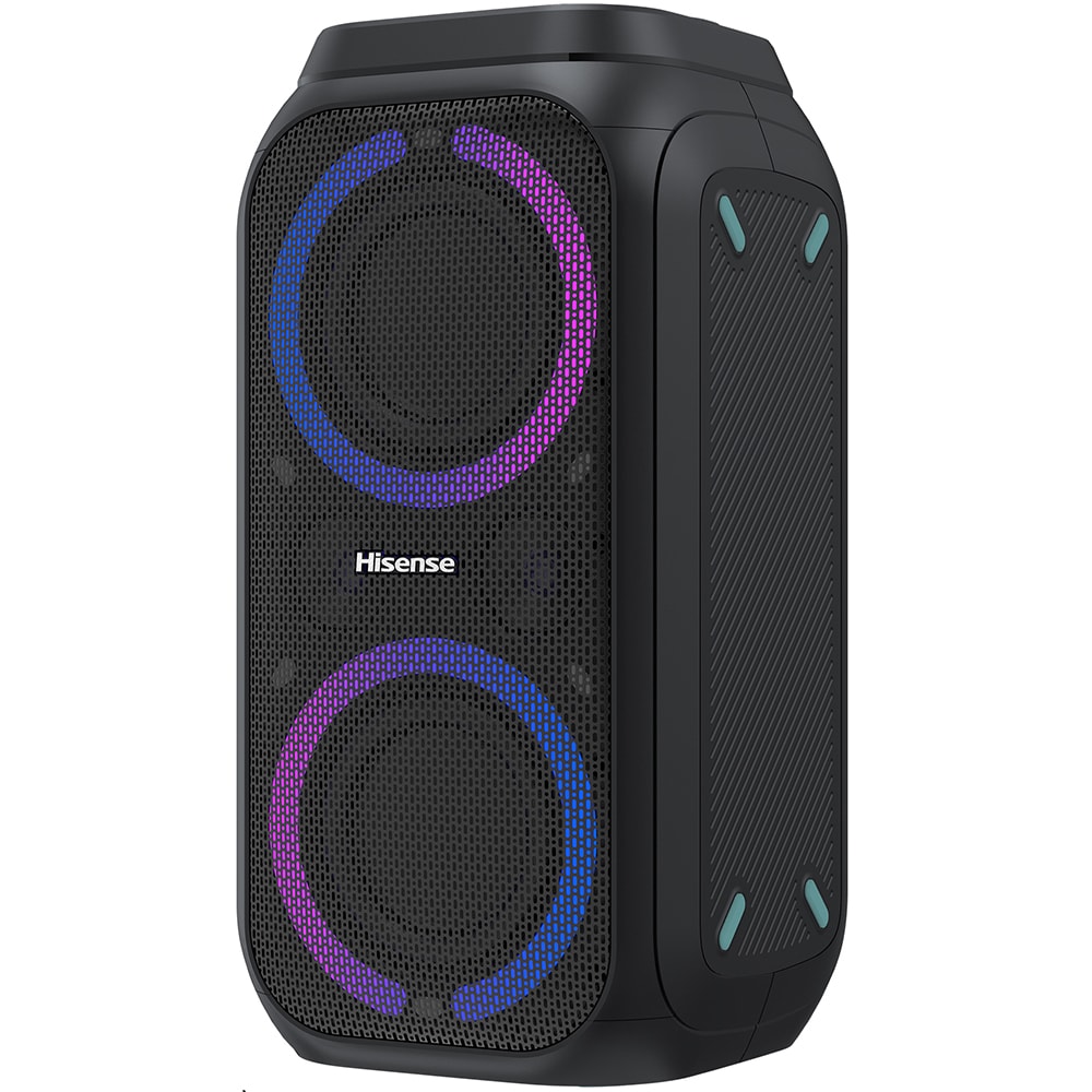 Boxa portabila HISENSE Party Rocker 160, 160W, Bluetooth, negru