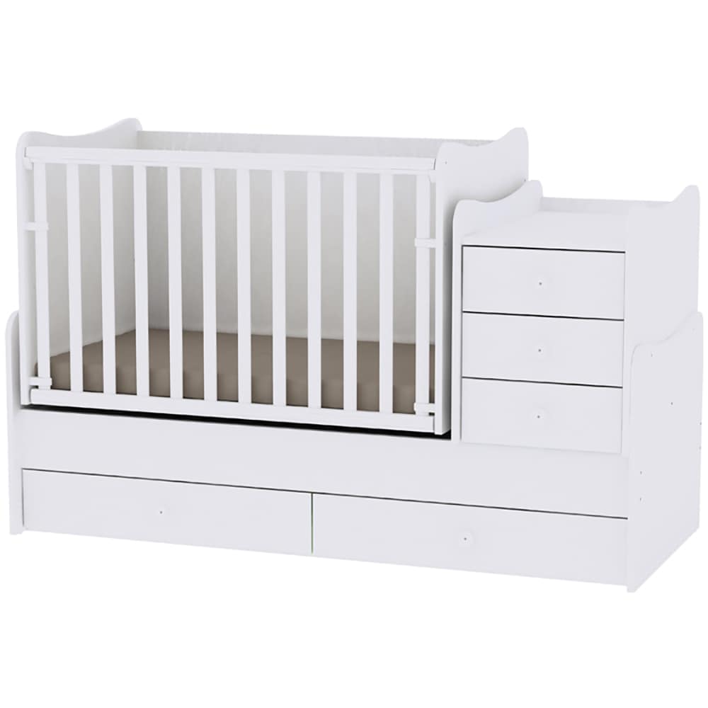 Mobilier transformabil LORELLI Classic - Maxi Plus 10150300024A, 0 luni+, alb